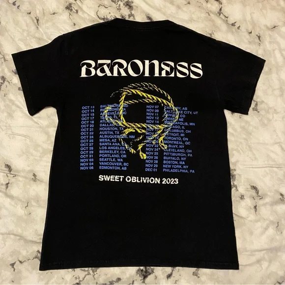Baroness Sweet Oblivion Tour 2023 Shirt - Picture 3 of 4